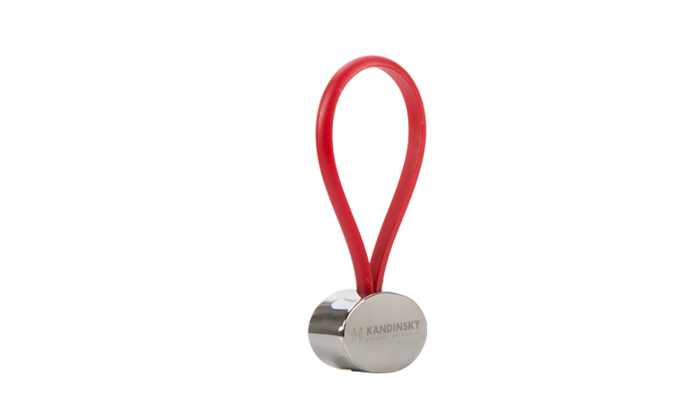 Schlüsselanhänger graviert mit hochwertiger Anmutung: K-Tags® Oval in 3D-Optik 